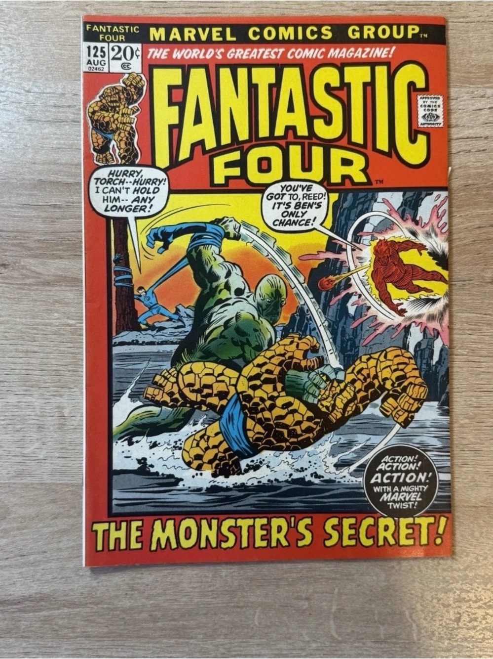 Fantastic Four | #125 July 1972 | Marvel Comic